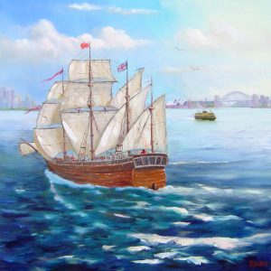 Sailing on Sydney Harbour