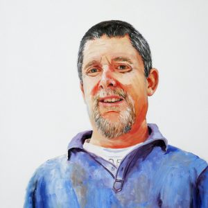 Portrait of Dave a fellow artist