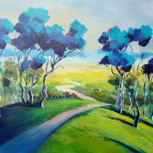 Eucalyptus Blue