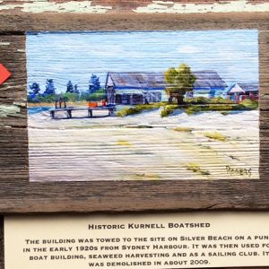 Kurnell Boatshed No 6 in a series on original wood