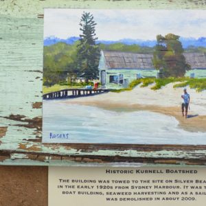 Kurnell Boatshed No 9 on original timber