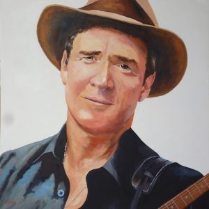 Portrait of acclaimed Country Music singer Luke O'Shea