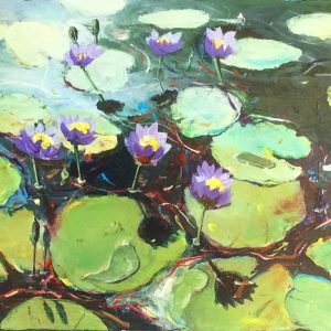 Parry's Lagoon No 2 - waterlilies