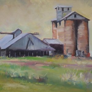 Wheat Silos towards Broken Hill