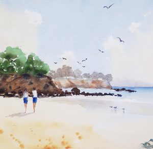 Surf Beach Bateman's Bay, South Coast, New South Wales